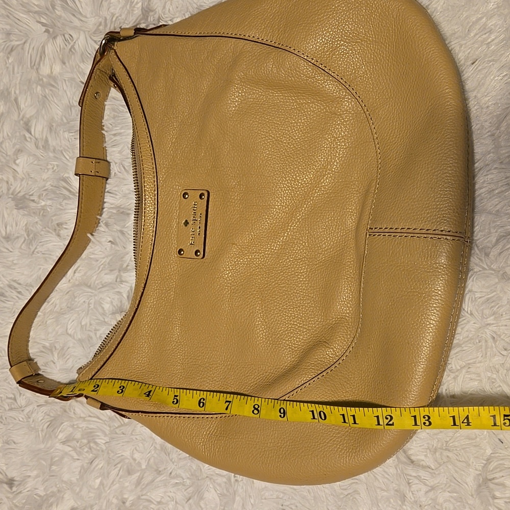 Kate Spade New York Hobo with Dust Bag Color Tan - Picture 8 of 10